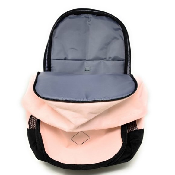 NWT TECH FRIENDLY Adidas Originals Base Laptop Backpack - Pink Tint/Black - Picture 10 of 13